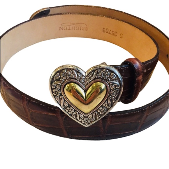 Brighton Accessories - Sale! Brighton leather heart belt